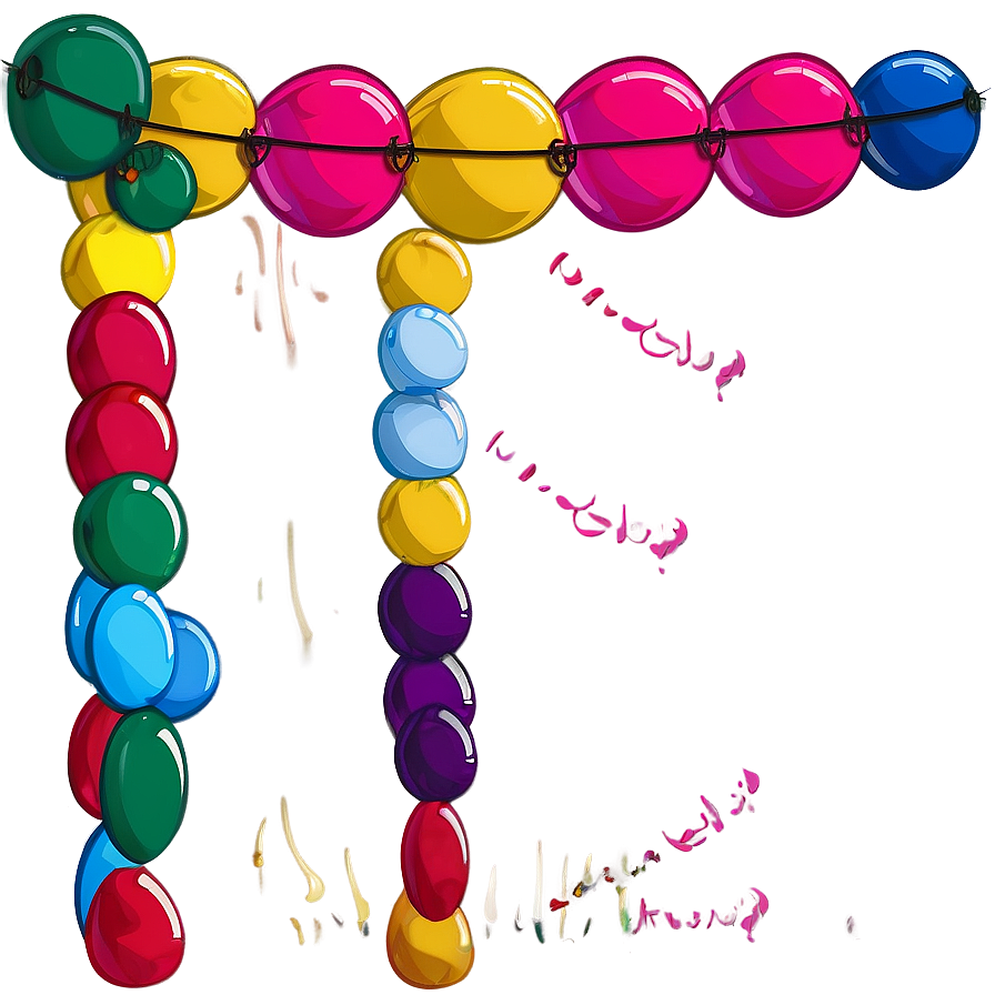 How To Make A Balloon Garland Png Ftk84