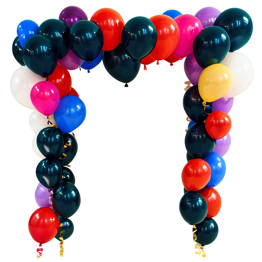 How To Make A Balloon Garland Png Qqr