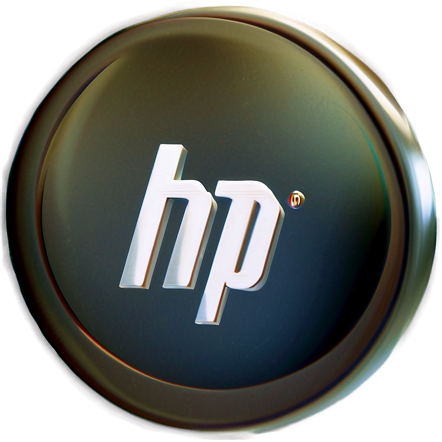Hp Logo With Transparent Hp Text Png 97