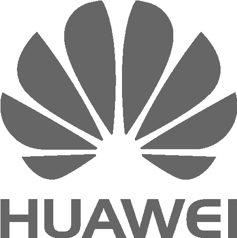 Huawei Logo Blue Background
