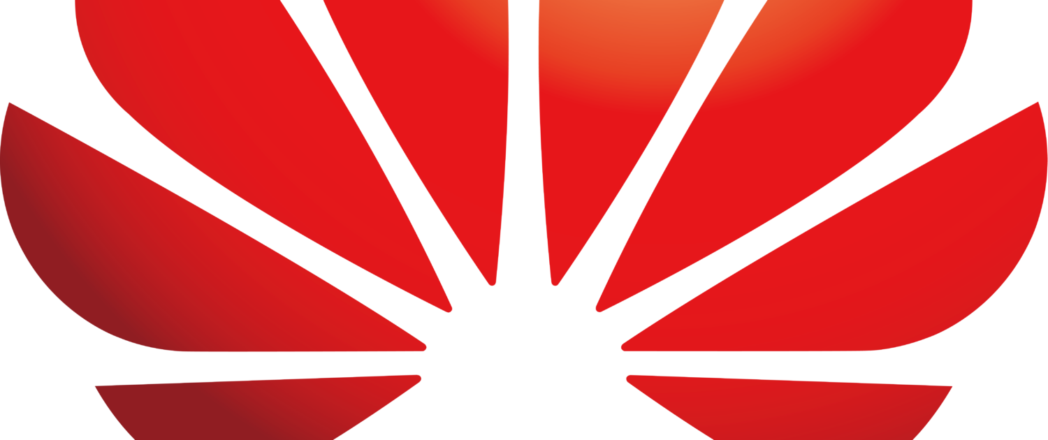 Huawei Logo Red Flower