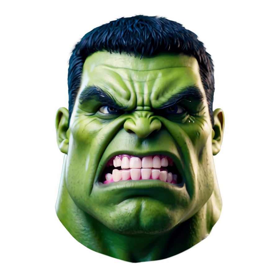 Hulk Face Emoji Png 53