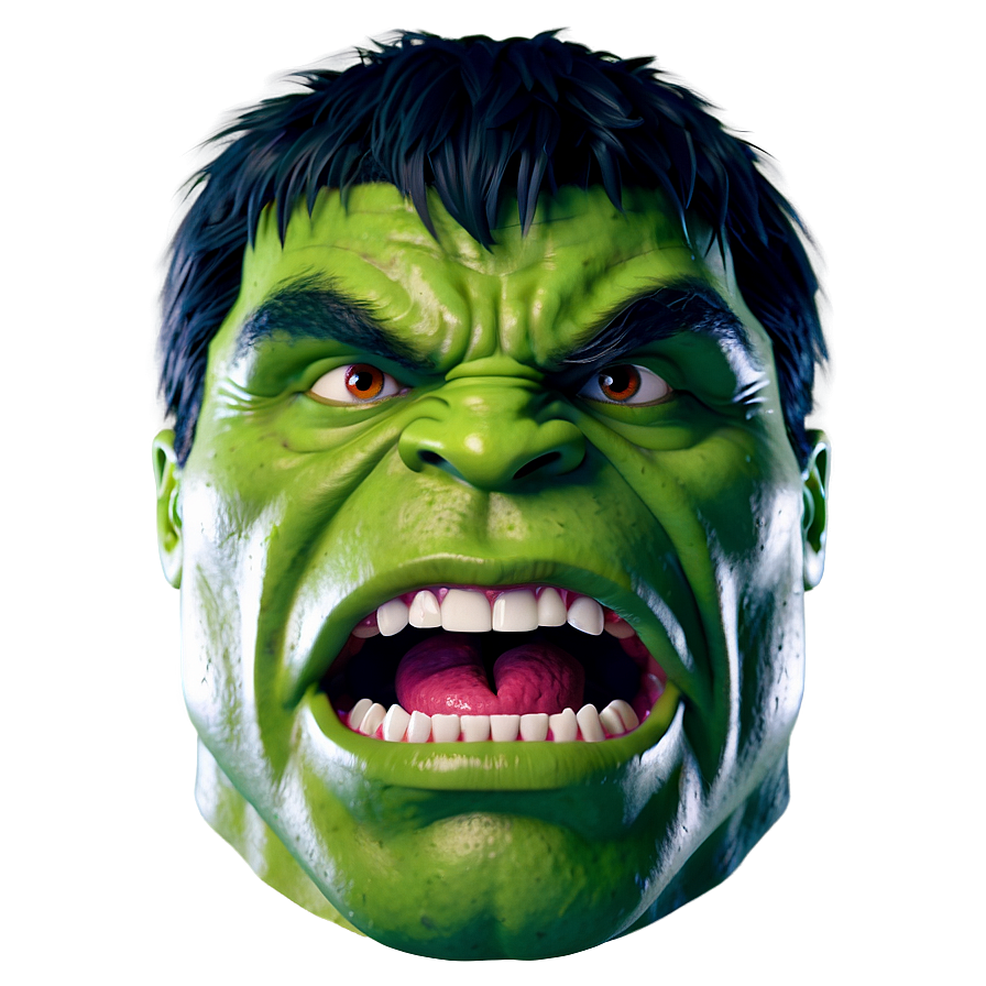 Hulk Face Graphic Png Xtb80