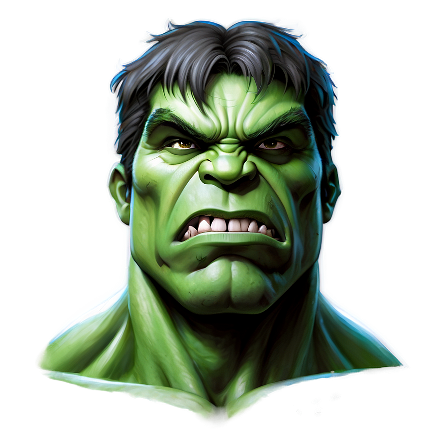 Hulk Face Sketch Png 99