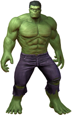 Hulk Standing Pose Graphic