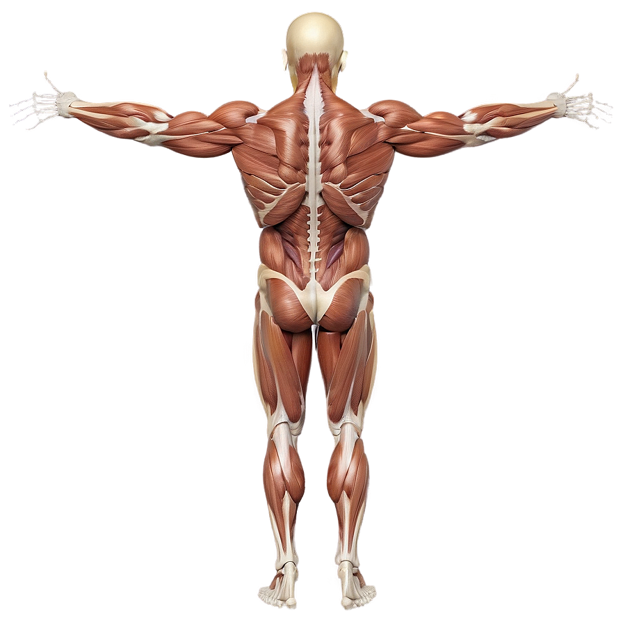 Human Body Muscles Labeled Png Cpk46