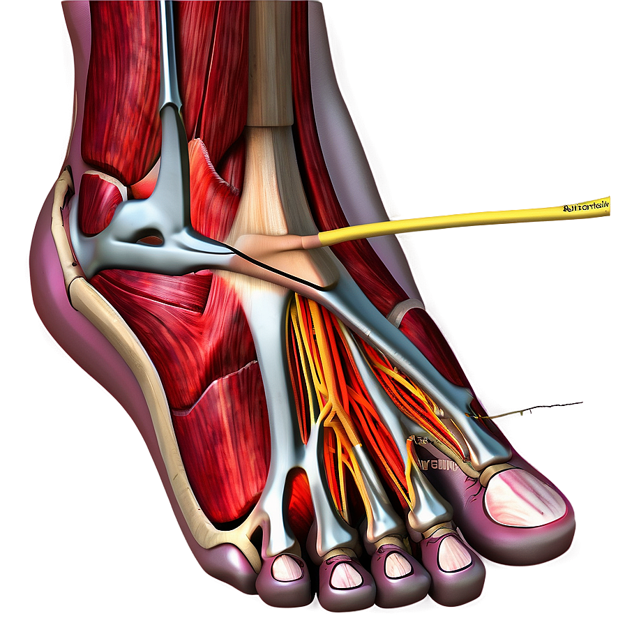 Human Foot Anatomy Png 05252024