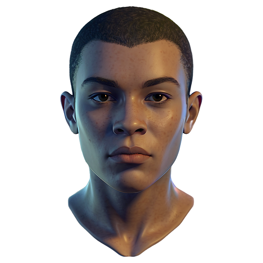 Human Head For Character Design Png 06262024