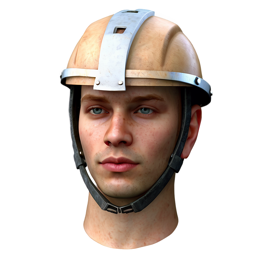 Human Head In Helmet Png Nfp94