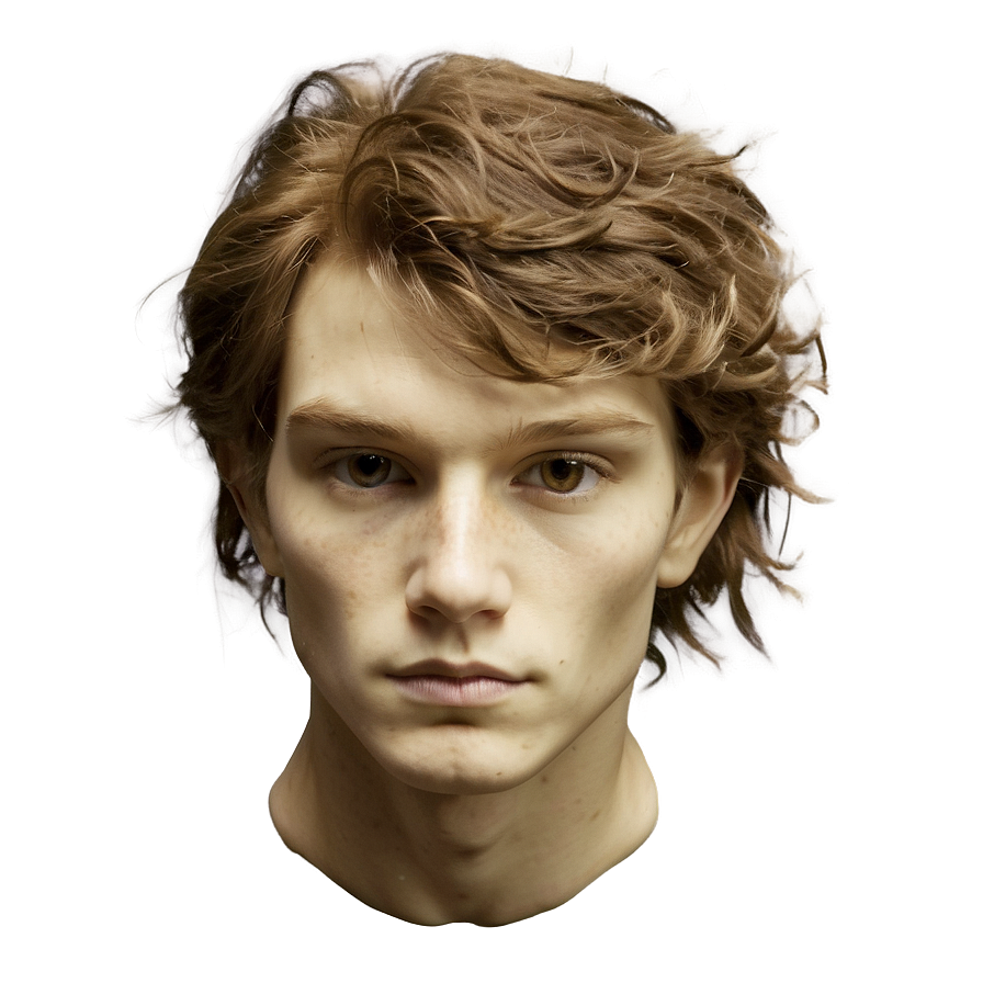 Human Head With Hair Png Rlc