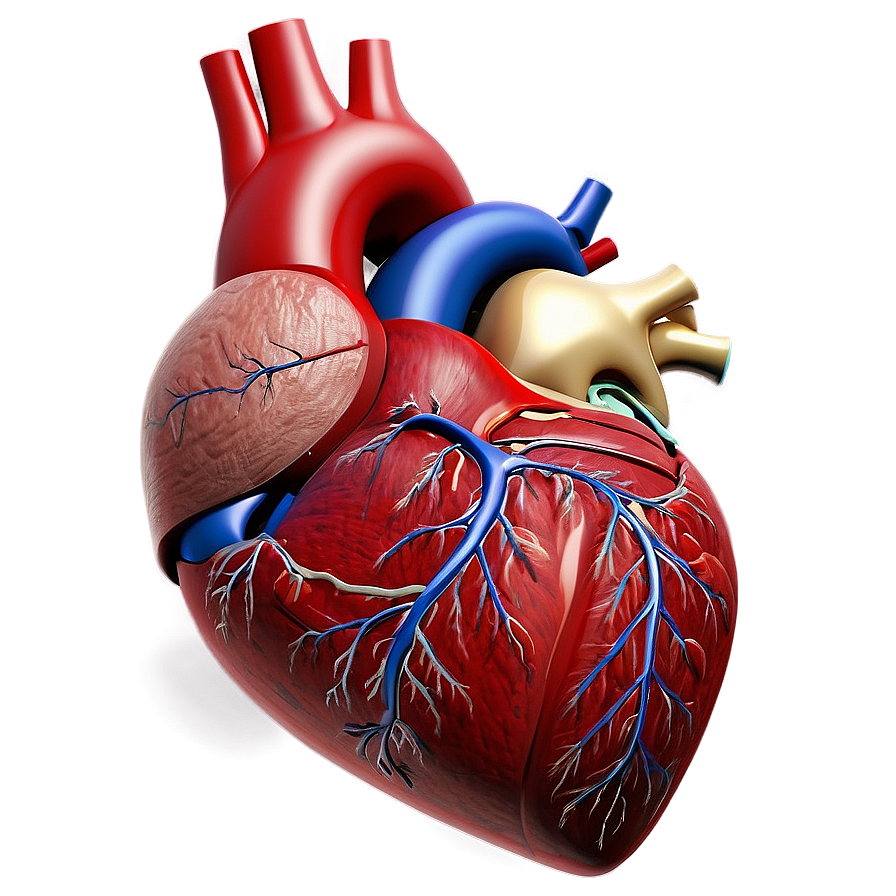 Human Heart Anatomy Diagram Png 82