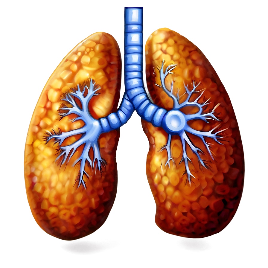 Human Lung Illustration Png Kkb13