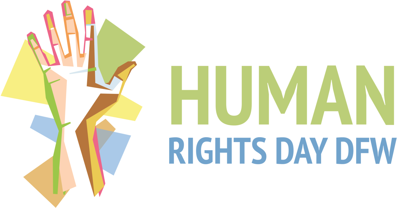 Human Rights Day D F W Logo