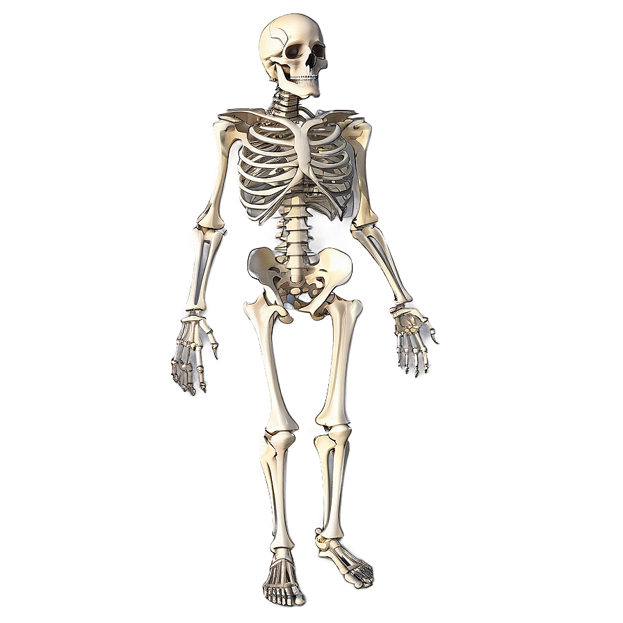 Human Skeletal System Full Body Png 06262024