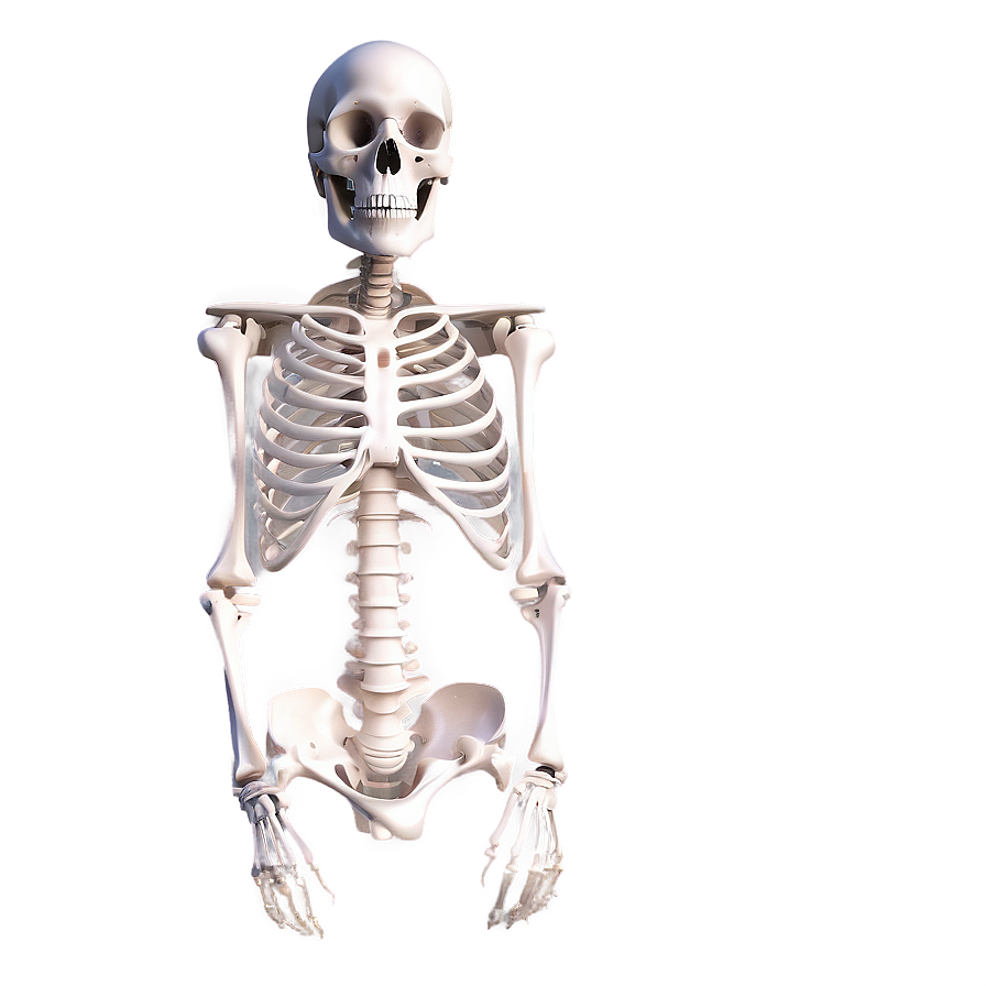 Human Skeleton Digital Art Png Yqy21