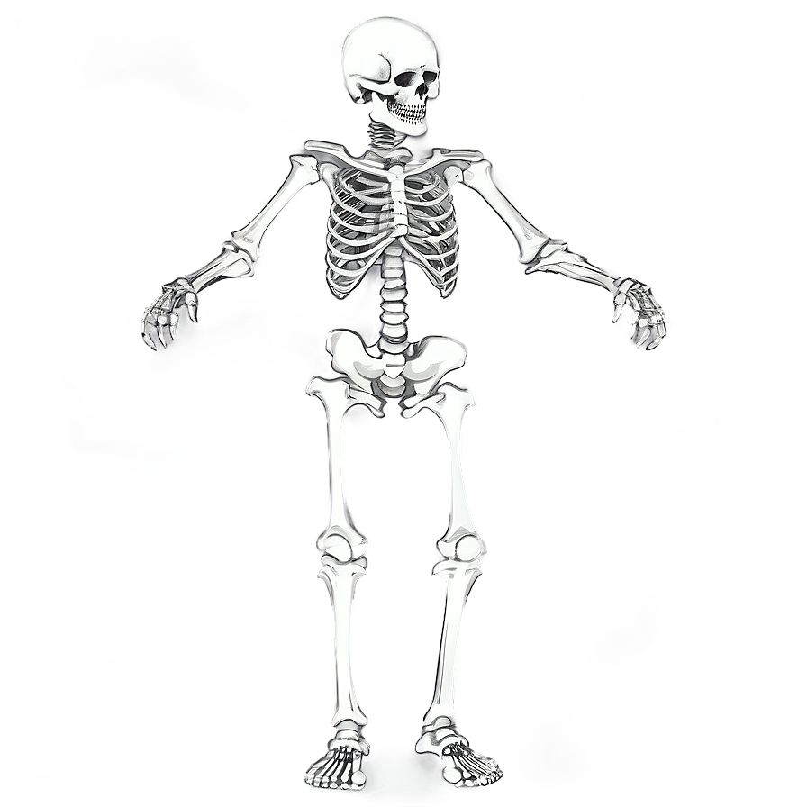 Human Skeleton In Motion Png 90