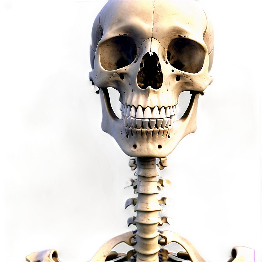 Human Skeleton With Labels Png 83