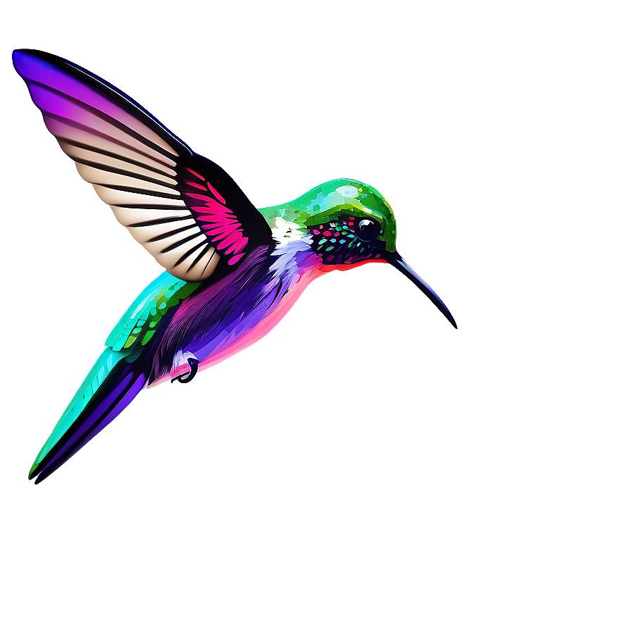 Hummingbird Digital Art Png 38