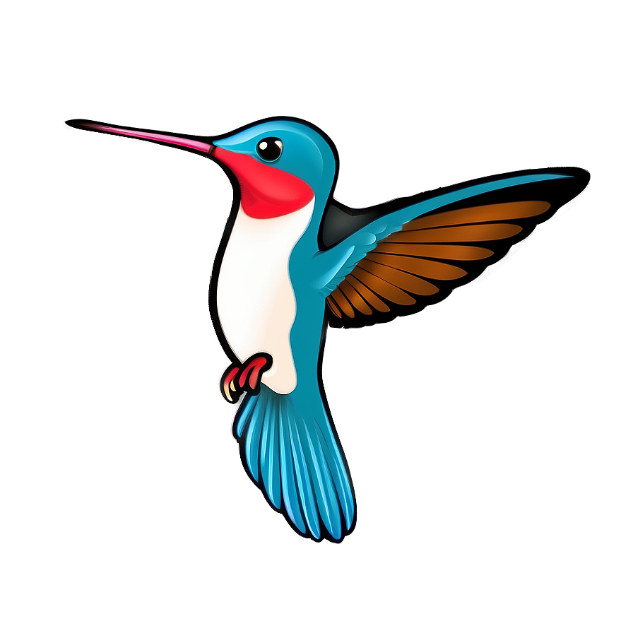 Hummingbird Outline Png Gne