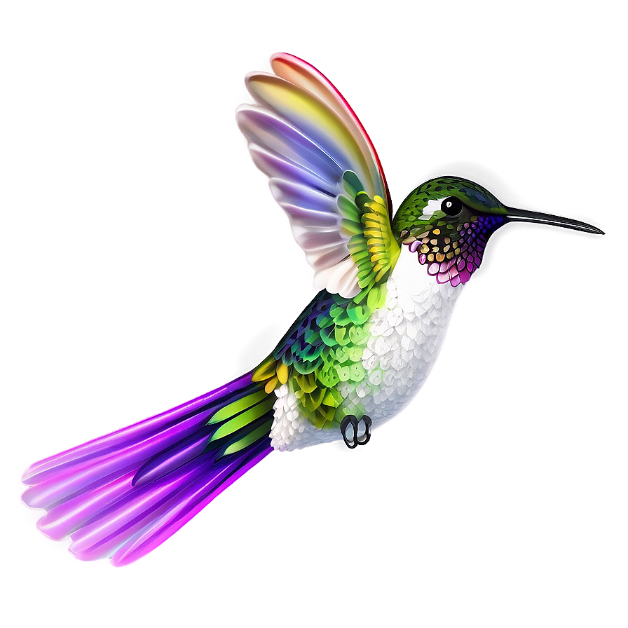 Hummingbird Wings Spread Png Btw63