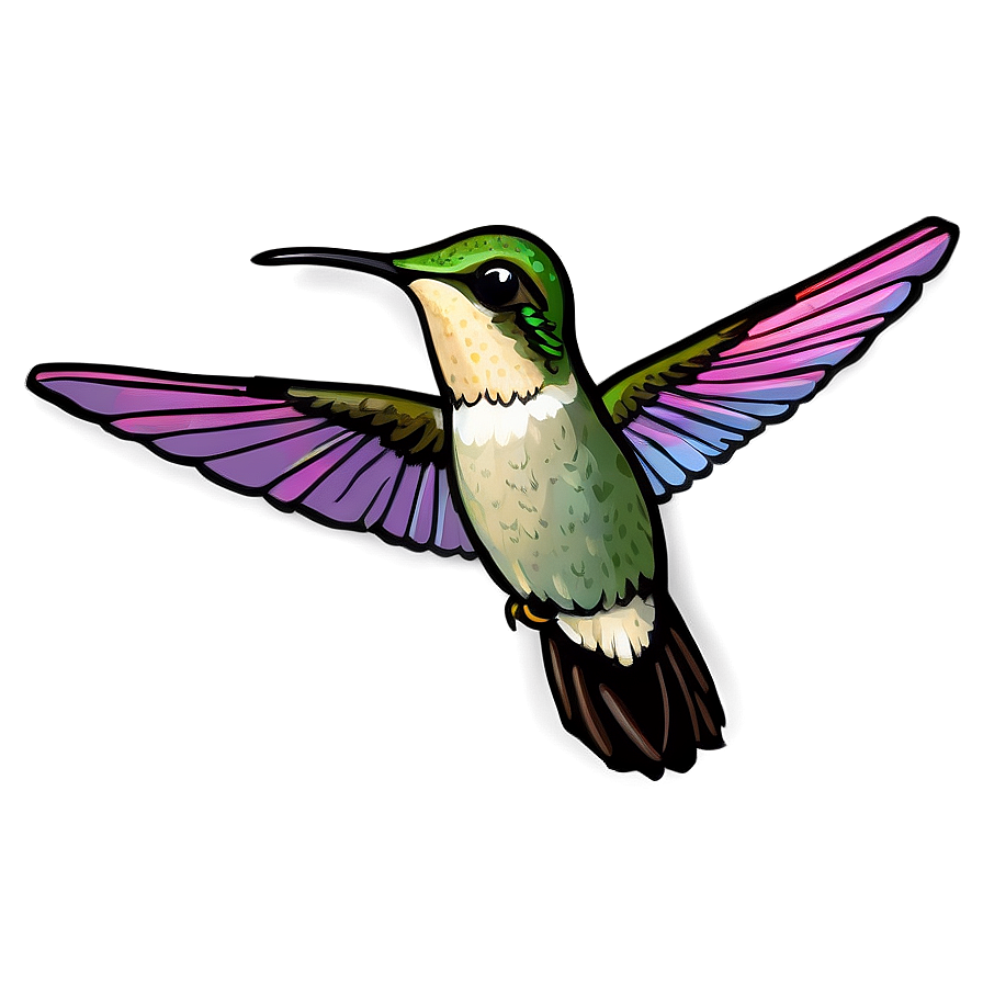 Hummingbird Wings Spread Png Etd68