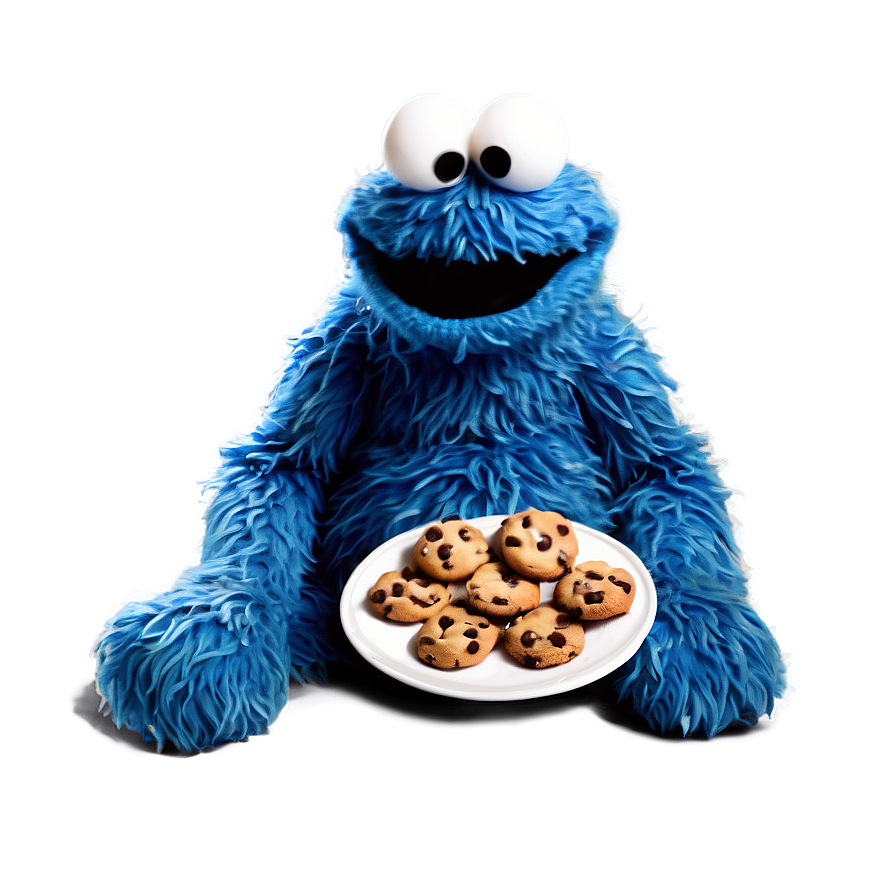 Hungry Cookie Monster Png 05212024