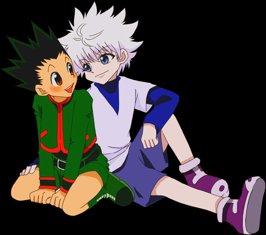 Hunter Friends Killuaand Gon