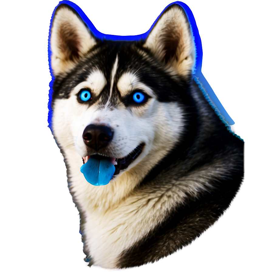 Husky With Blue Eyes Png 16