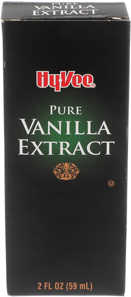 Hy Vee Pure Vanilla Extract Packaging