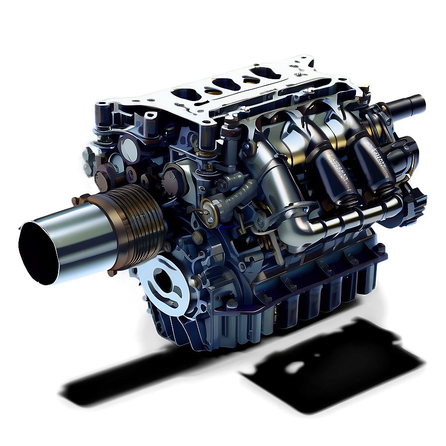 Hybrid Electric Car Engine Diagram Png 06132024