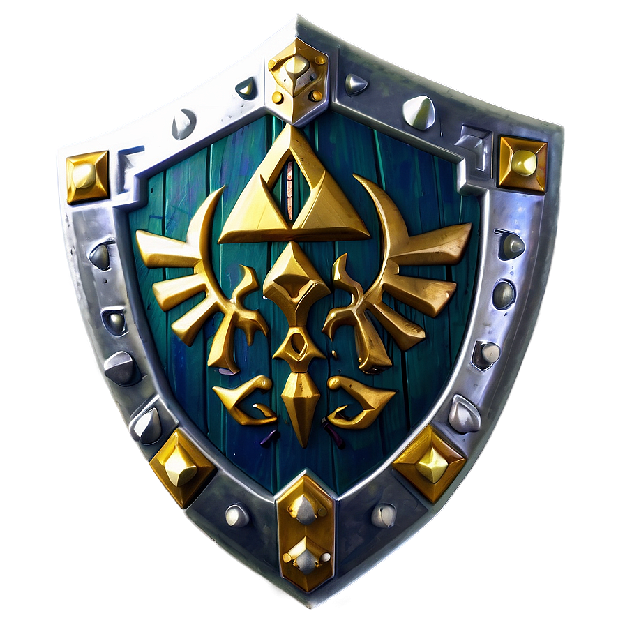 Hylian Shield Link Png Wwf