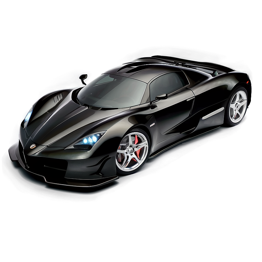 Hypercar Black Car Png Sqx7