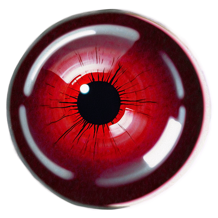 Hypnotic Red Eye Glow Png Dhi