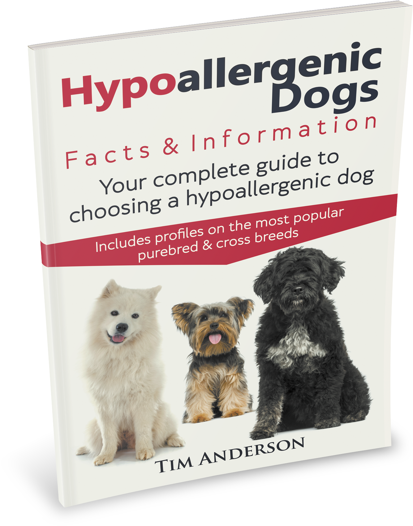 Hypoallergenic Dogs Guide Cover Samoyed Yorkshire Terrier