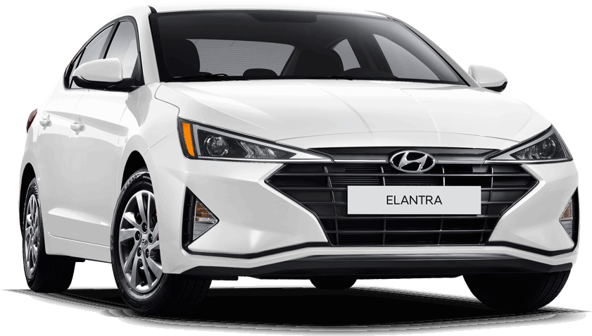 Hyundai Elantra White Sedan2023