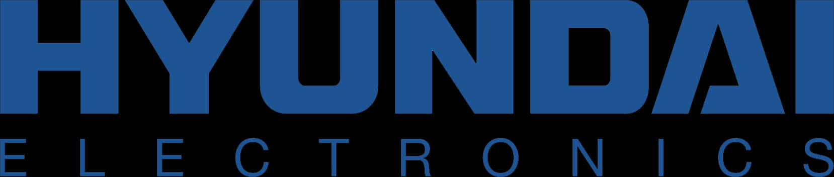 Hyundai Electronics Logo Blue
