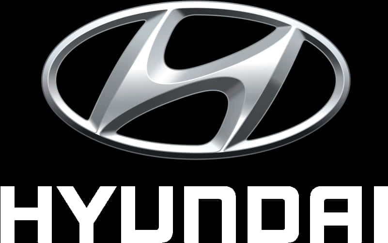 Hyundai Logo Black Background
