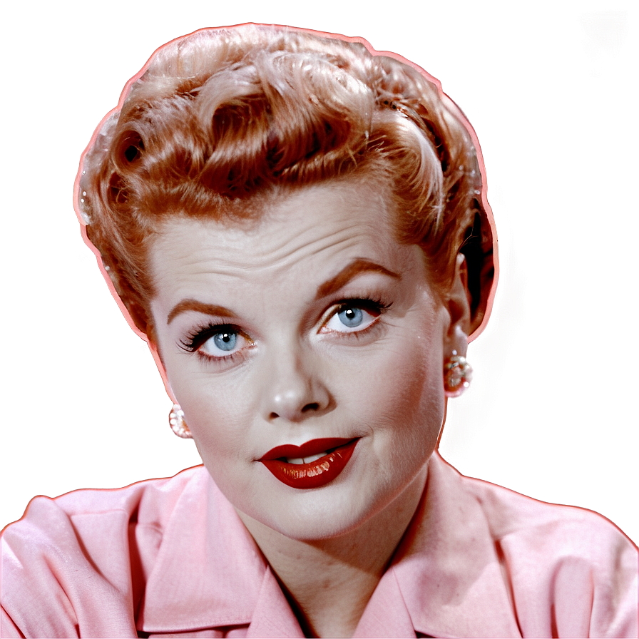 I Love Lucy Retro Tv Icon Png Bqx