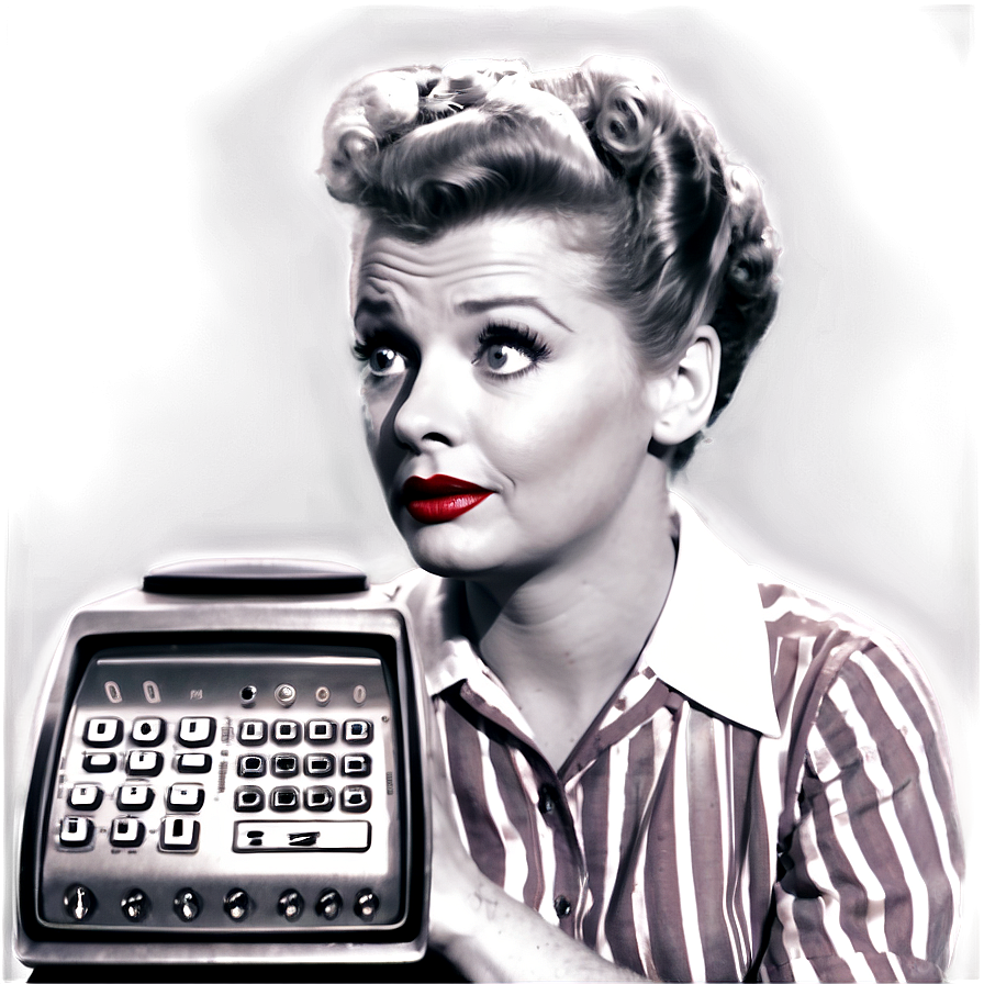 I Love Lucy Tv Set Png 06242024