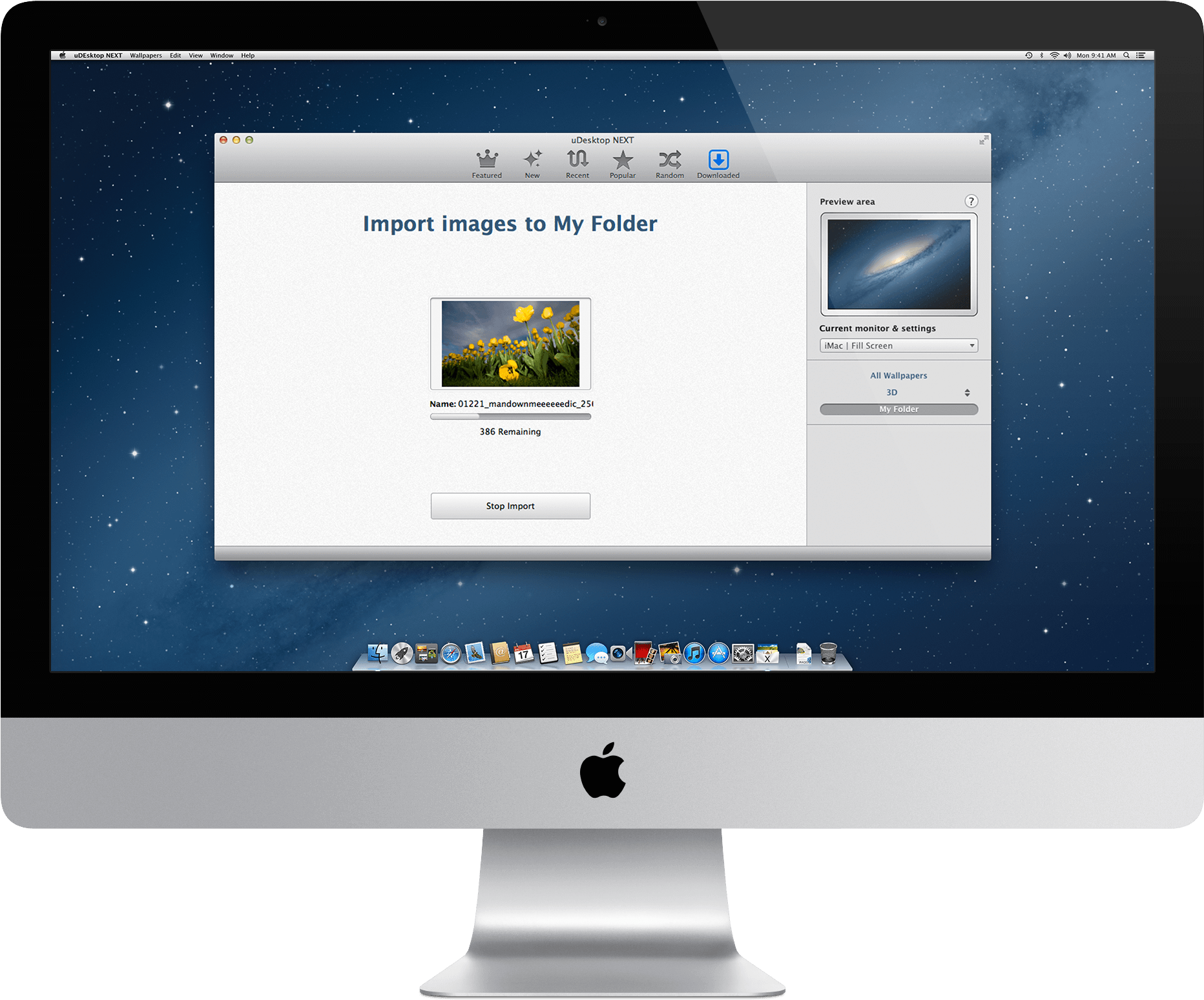 I Mac Image Import Process