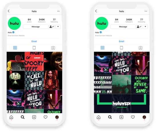 I Phone Hulu Halloween Mockup