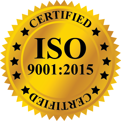 I S O90012015 Certification Seal