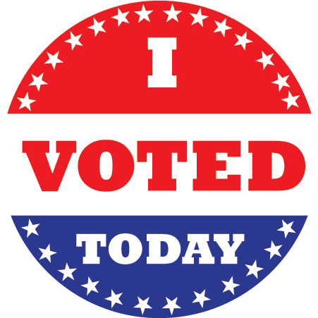 I Voted Today Sticker