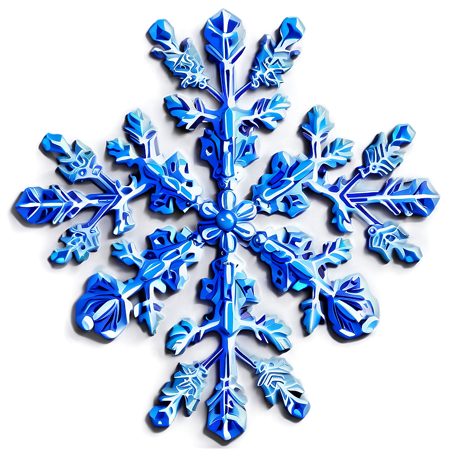 Ice Blue Snowflake Png 82