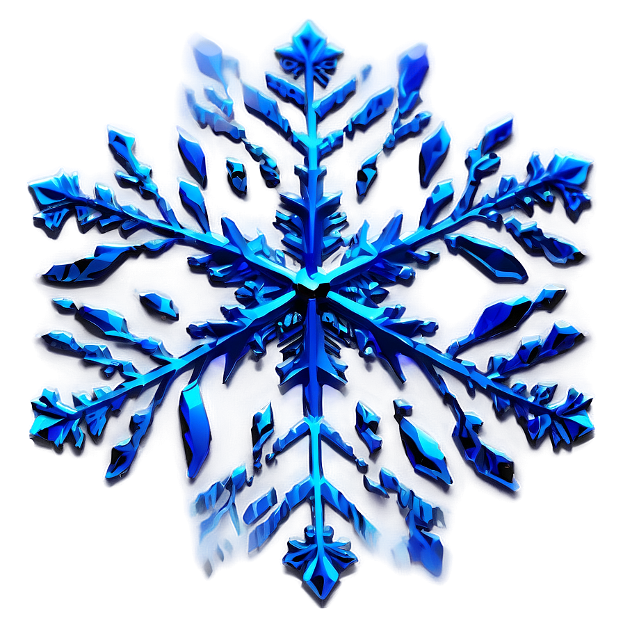 Ice Blue Snowflake Png Owy70