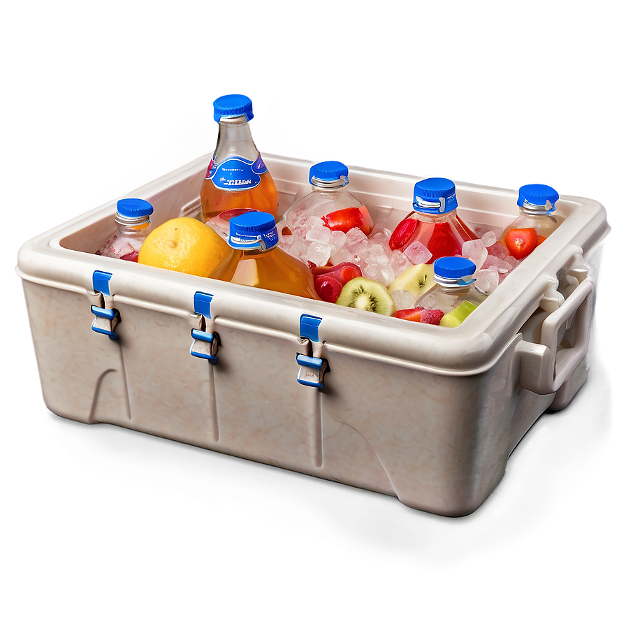 Ice Cooler With Divider Png 06292024