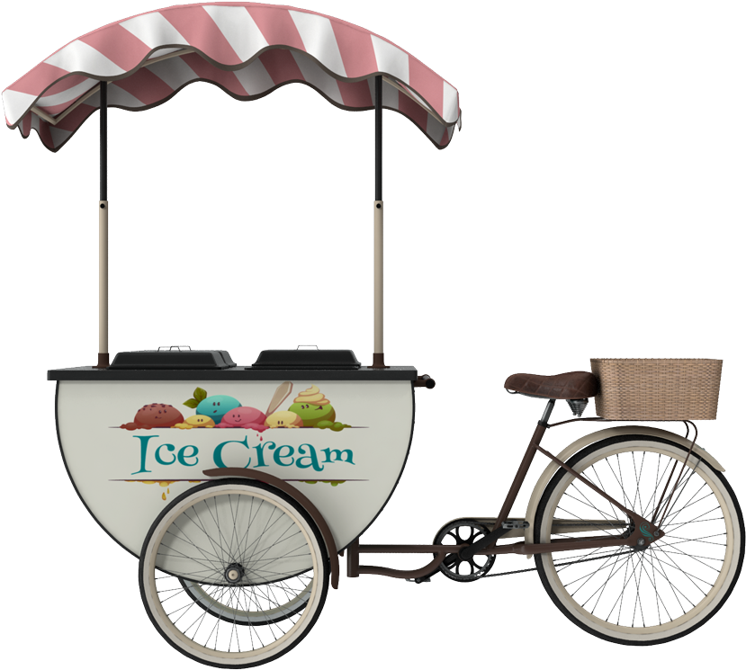 Ice Cream Bicycle Cart