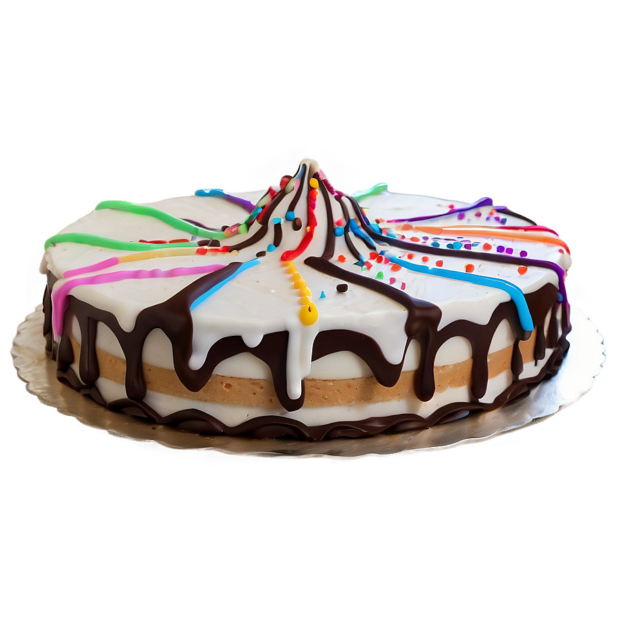 Ice Cream Cake Png Una