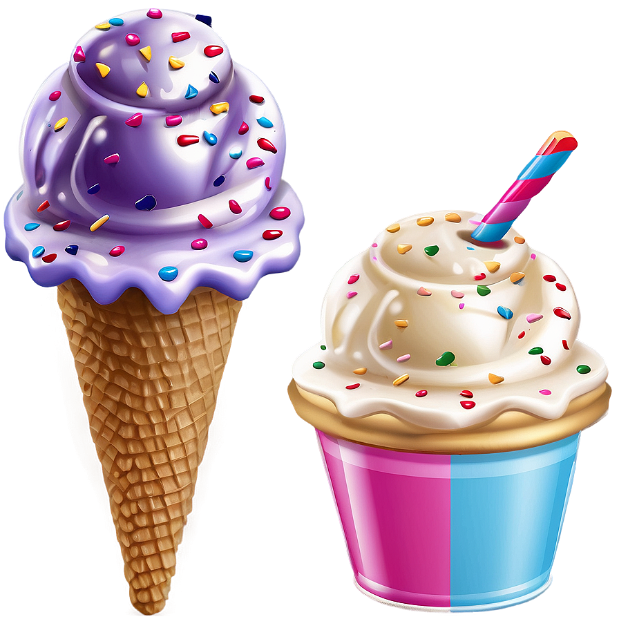 Ice Cream Cup Collection Png 06262024