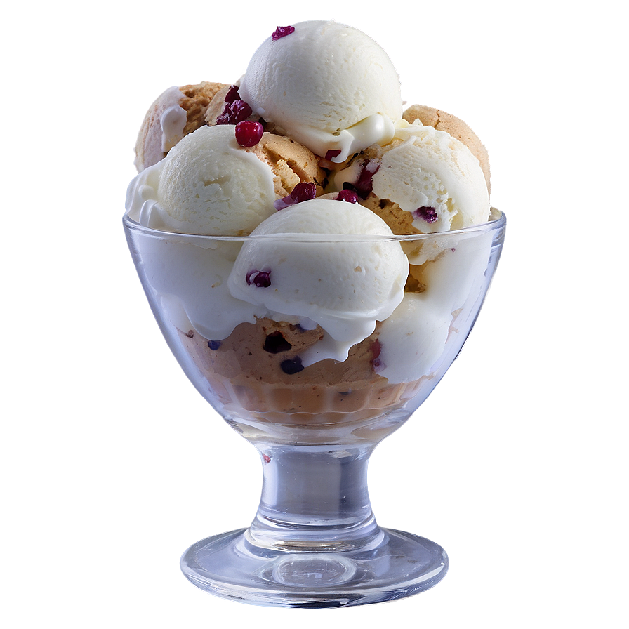 Ice Cream In Glass Png 05032024